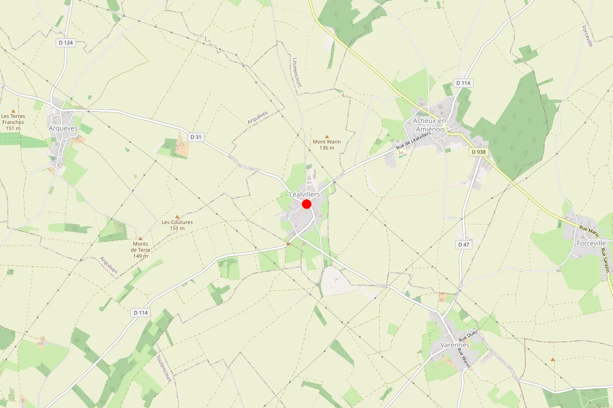 Remplacement de serrure à Lealvillers