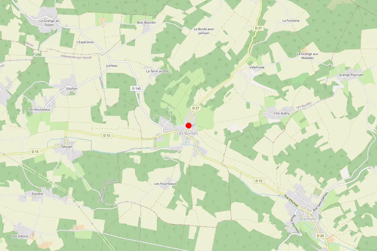 Remplacement de serrure à Les Bordes
