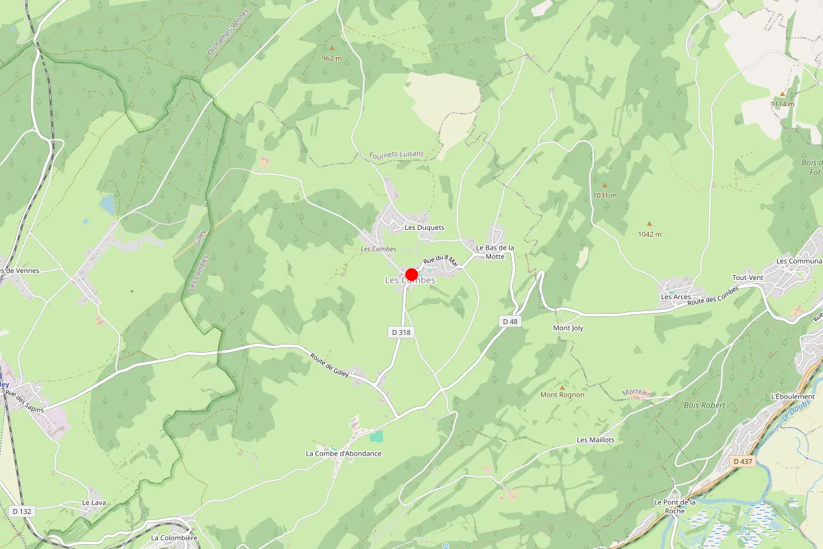 Remplacement de serrure à Les Combes