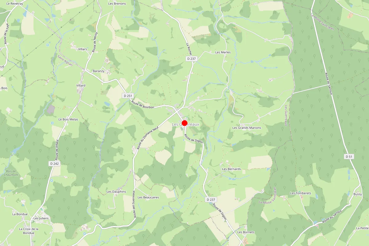 Remplacement de serrure à Les Guerreaux
