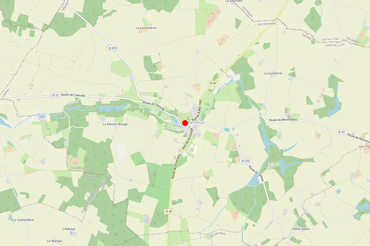 Remplacement de serrure à Les Hermites