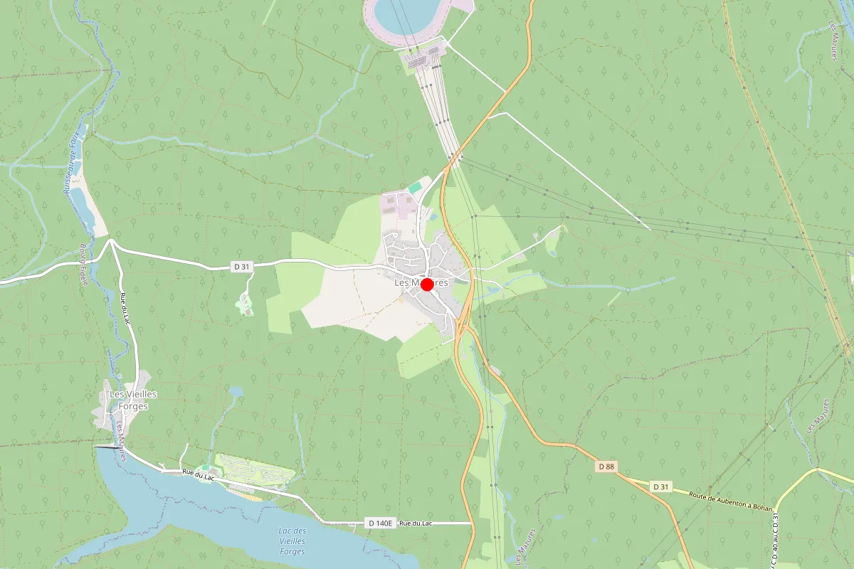 Remplacement de serrure à Les Mazures