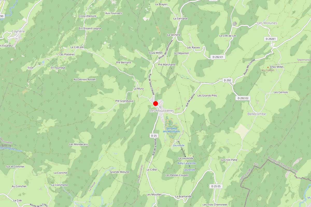 Remplacement de serrure à Les Moussieres
