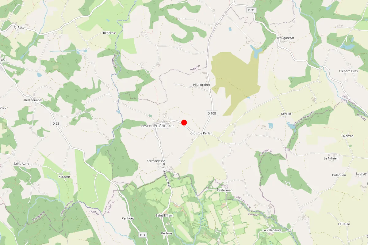 Remplacement de serrure à Lescouet Gouarec