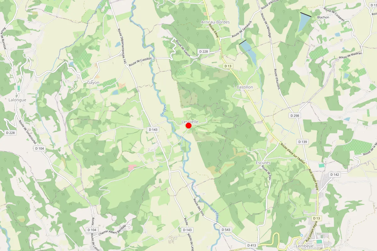 Remplacement de serrure à Lespielle