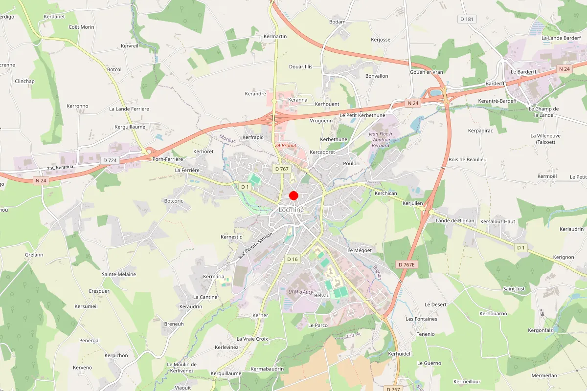 Remplacement de serrure à Locmine