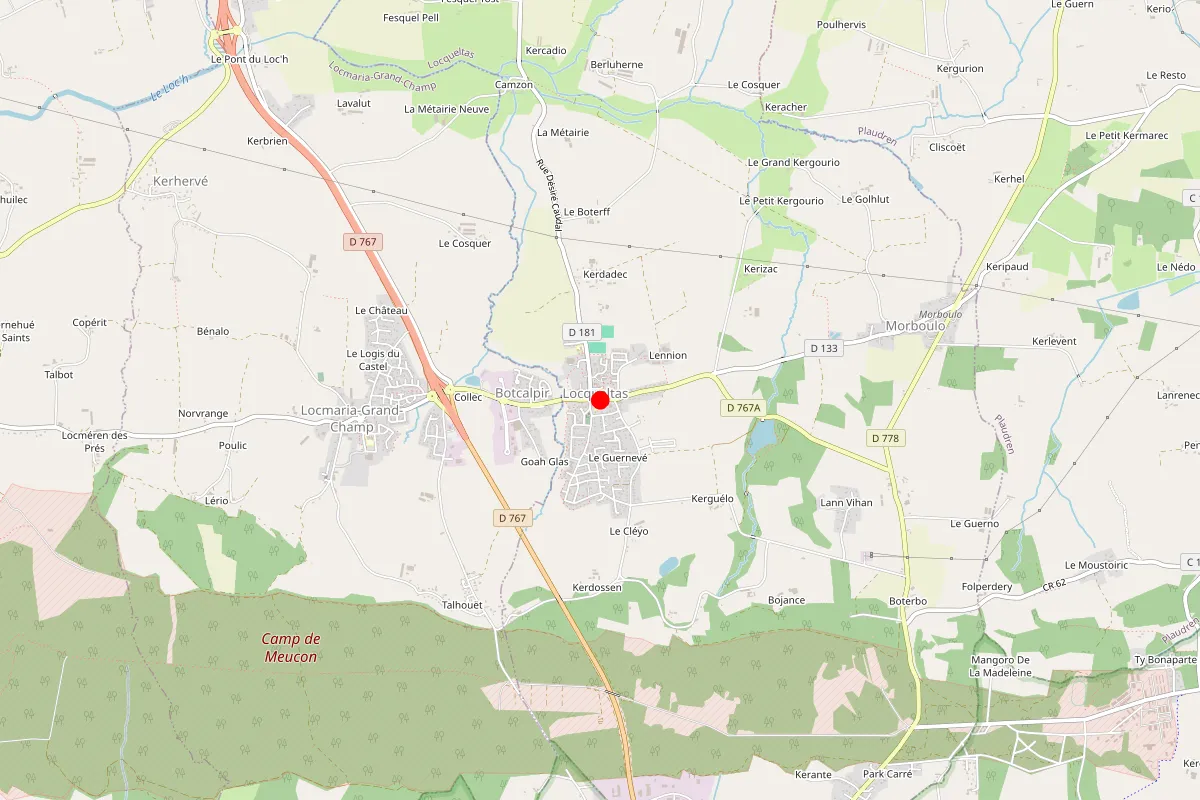 Remplacement de serrure à Locqueltas