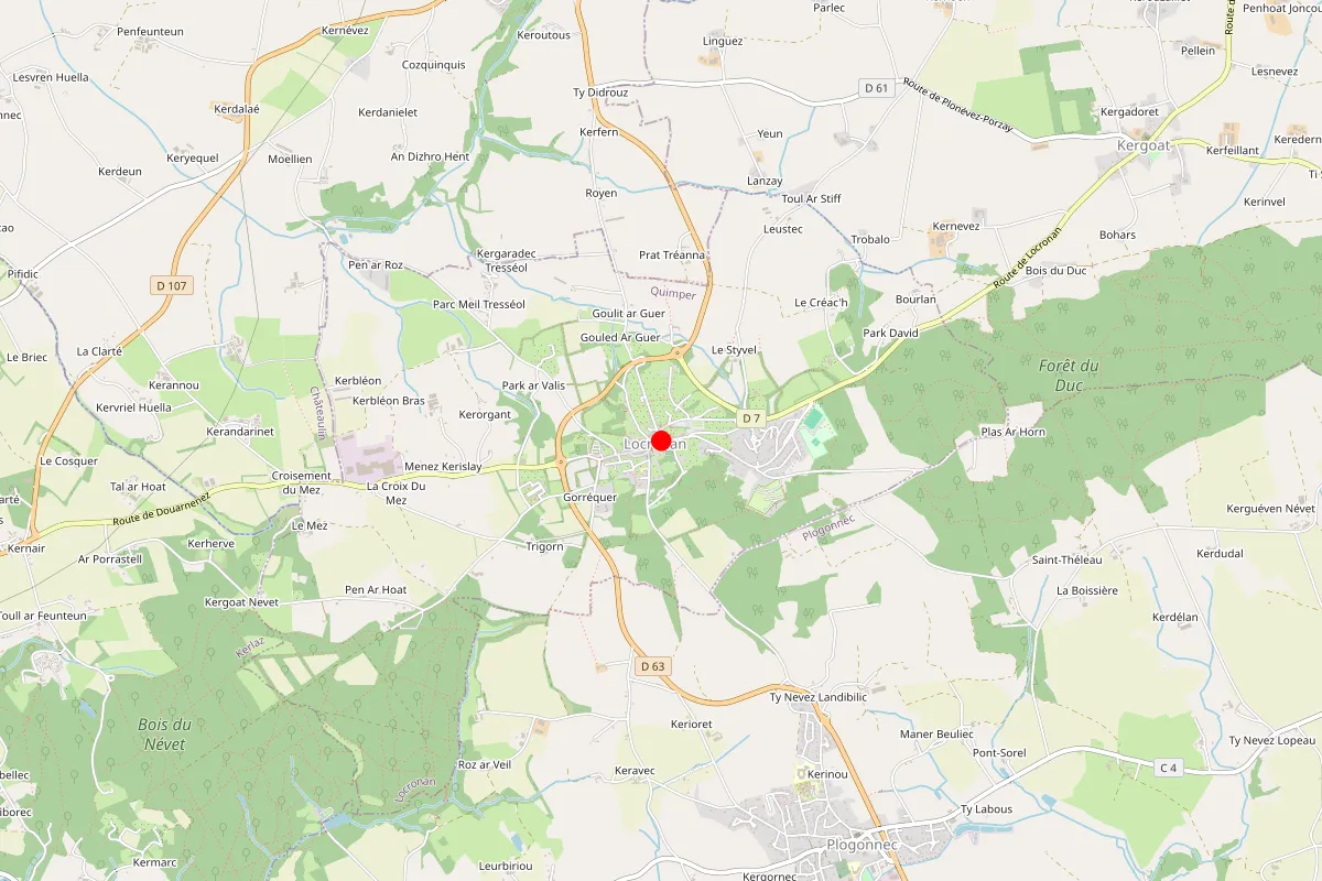 Remplacement de serrure à Locronan