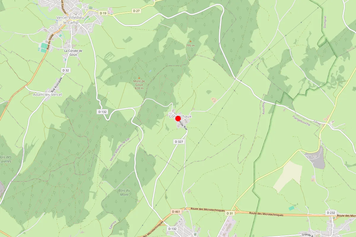 Remplacement de serrure à Longechaux