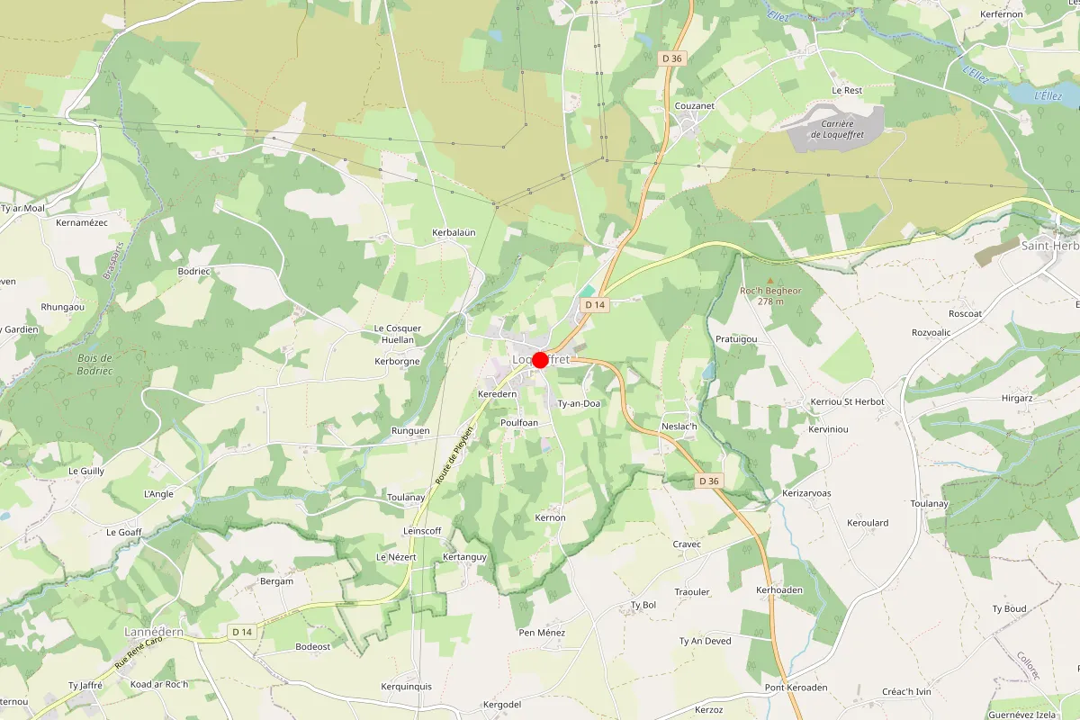 Remplacement de serrure à Loqueffret