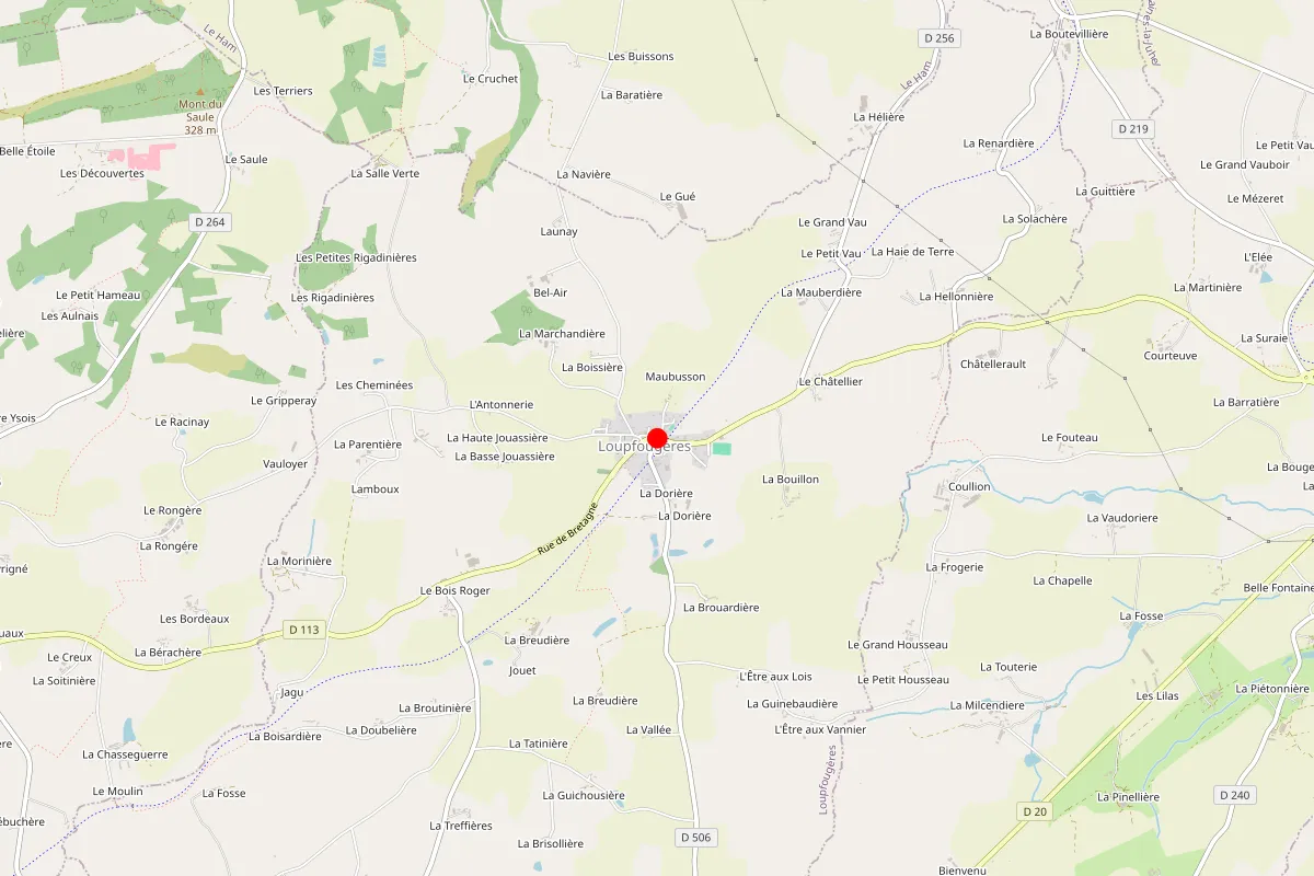 Remplacement de serrure à Loupfougeres