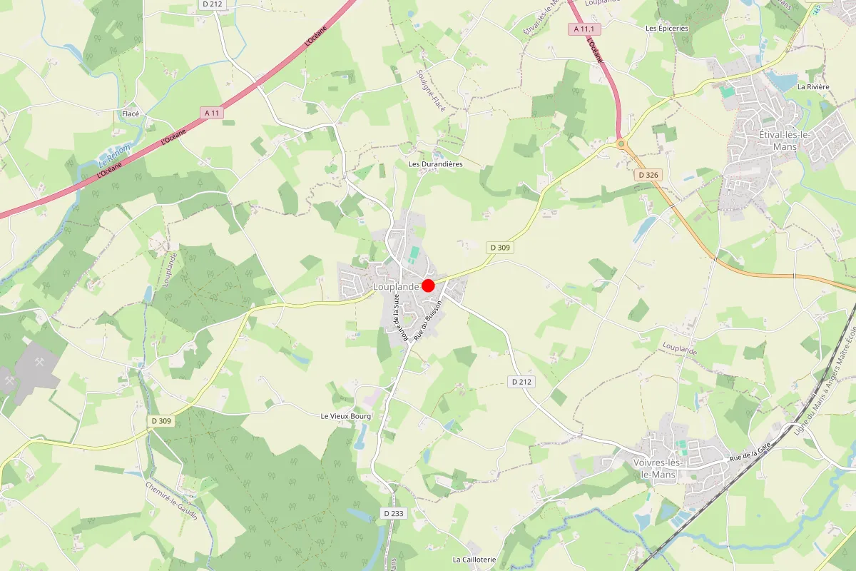 Remplacement de serrure à Louplande