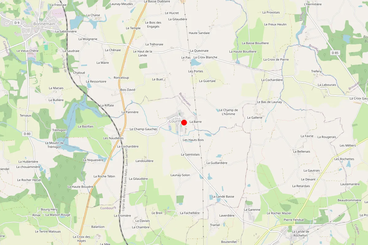 Remplacement de serrure à Lourmais