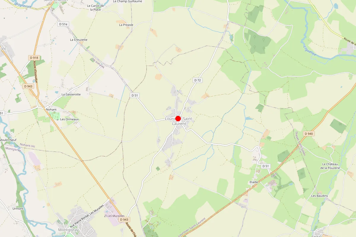 Remplacement de serrure à Lourouer Saint Laurent