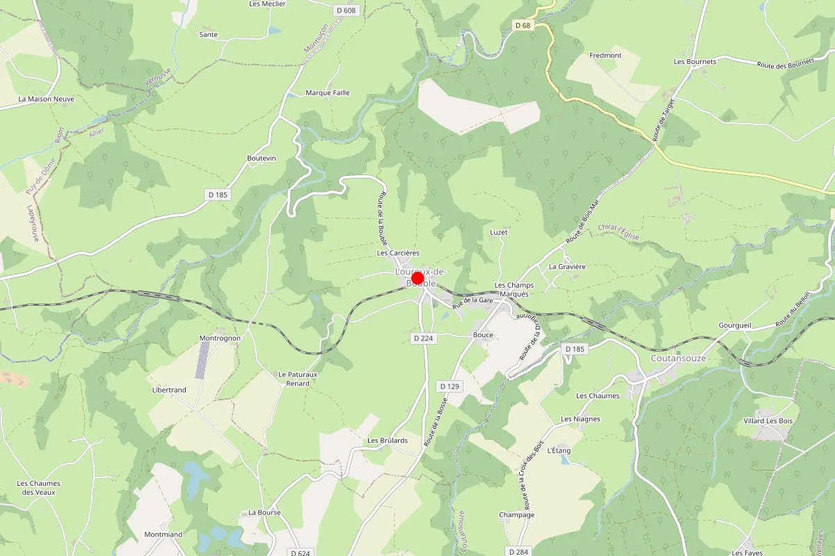 Remplacement de serrure à Louroux De Bouble