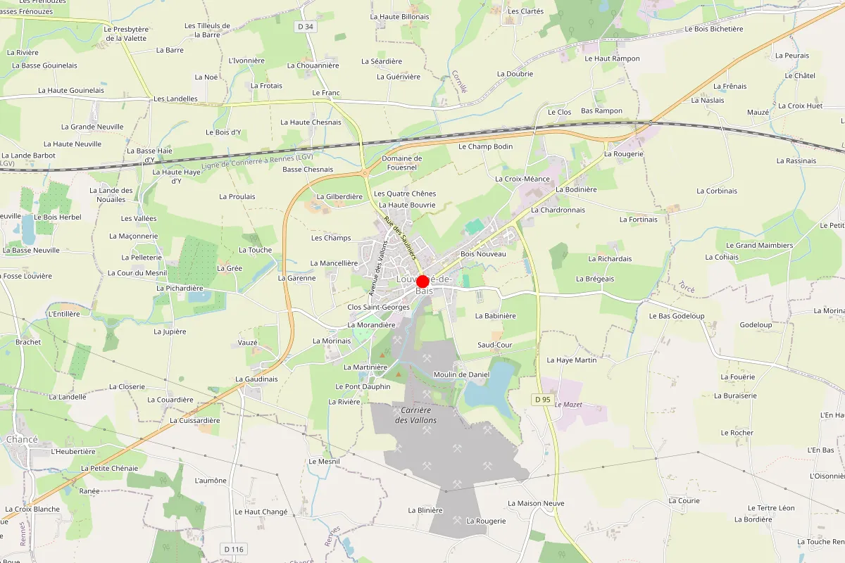 Remplacement de serrure à Louvigne De Bais