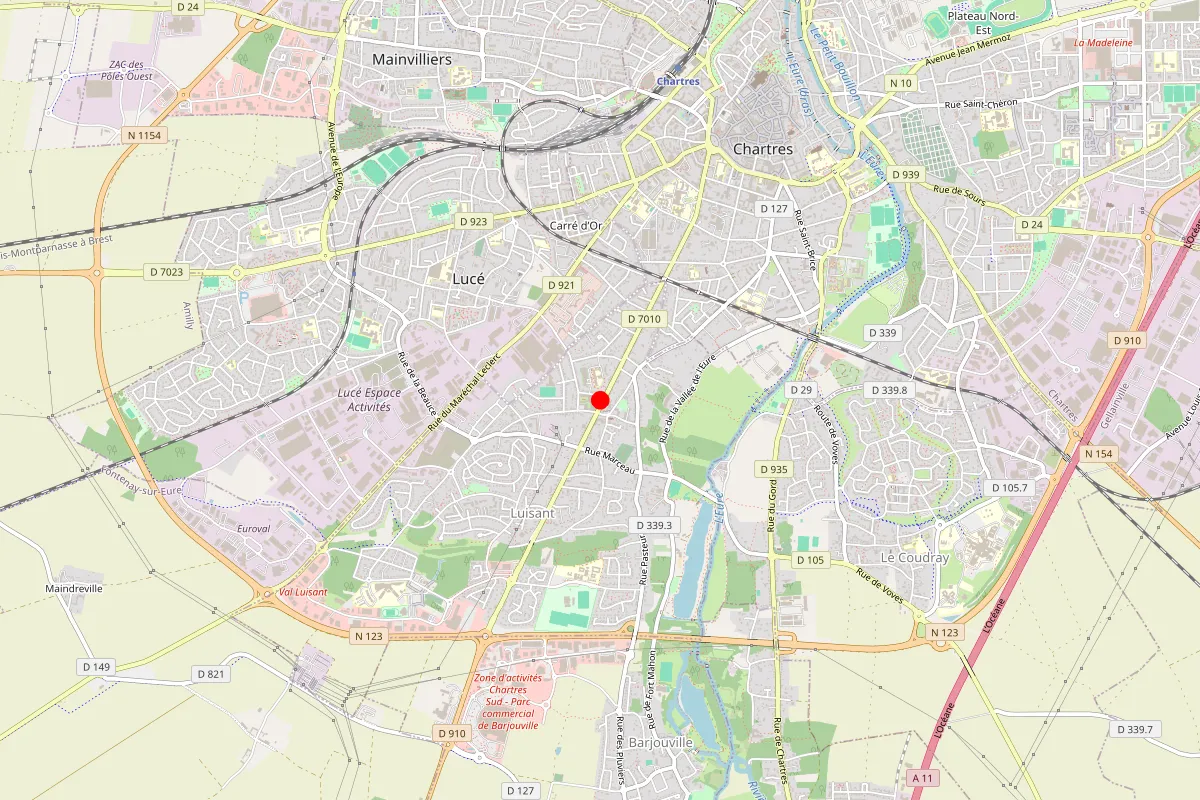 Remplacement de serrure à Luisant