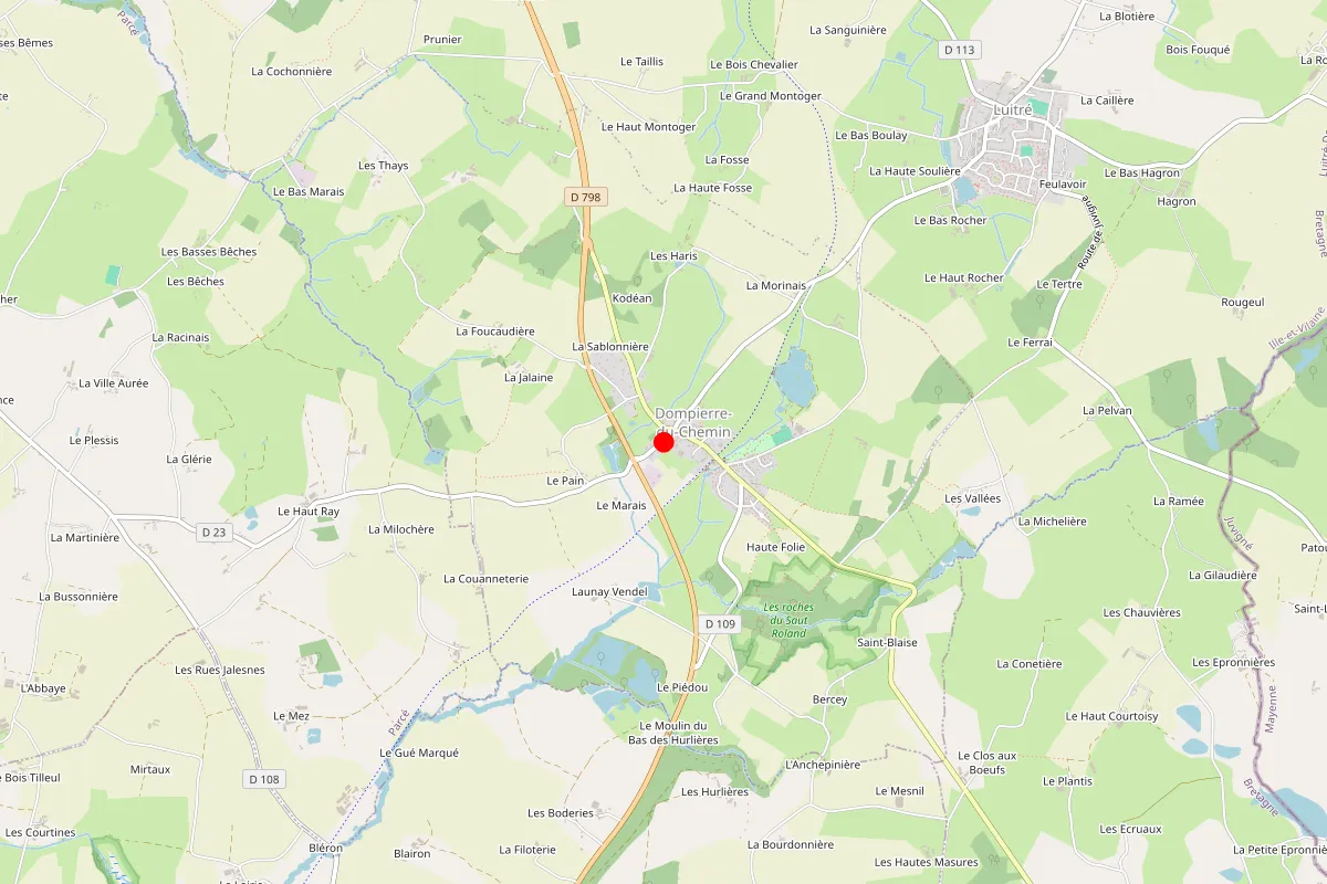 Remplacement de serrure à Luitre Dompierre