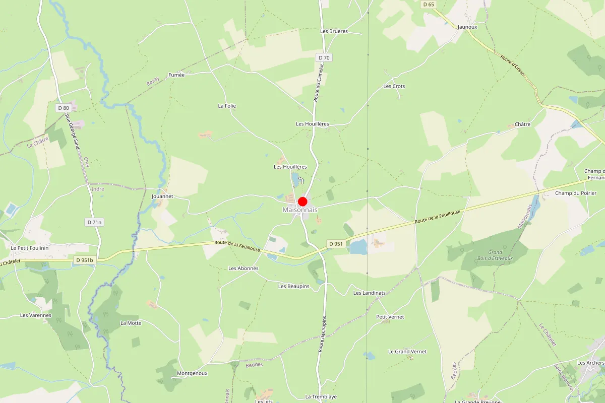 Remplacement de serrure à Maisonnais