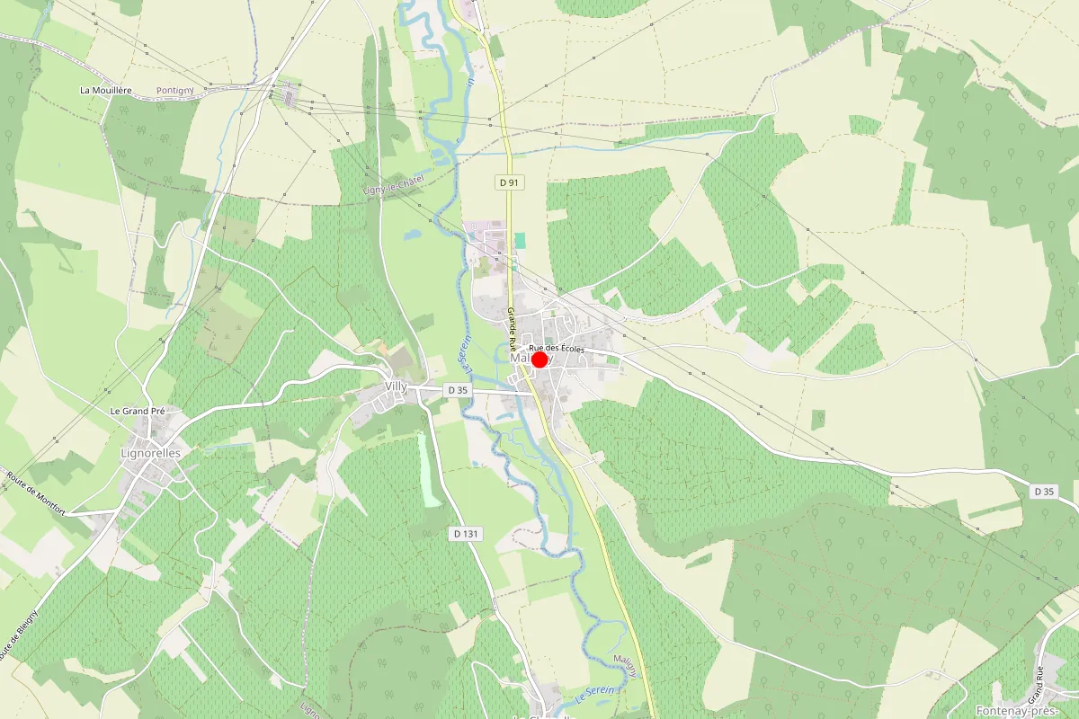 Remplacement de serrure à Maligny