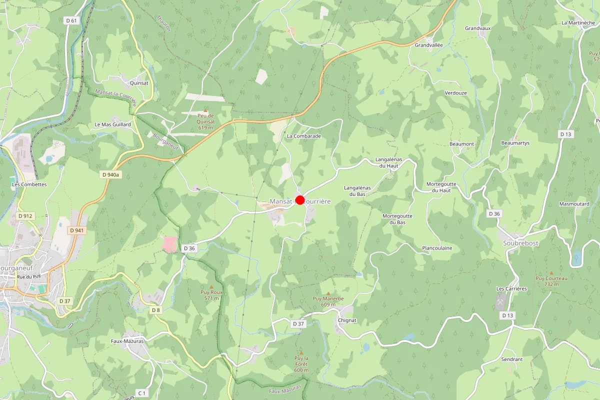 Remplacement de serrure à Mansat La Courriere