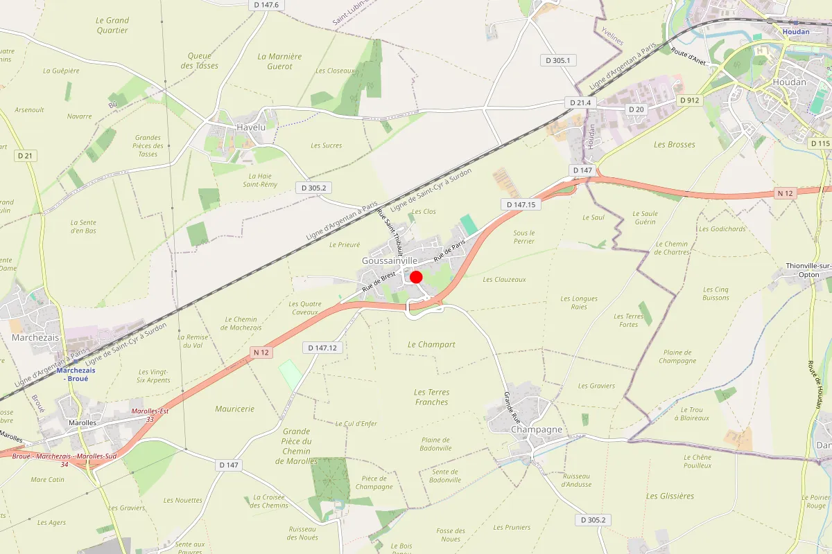 Remplacement de serrure à Marchezais