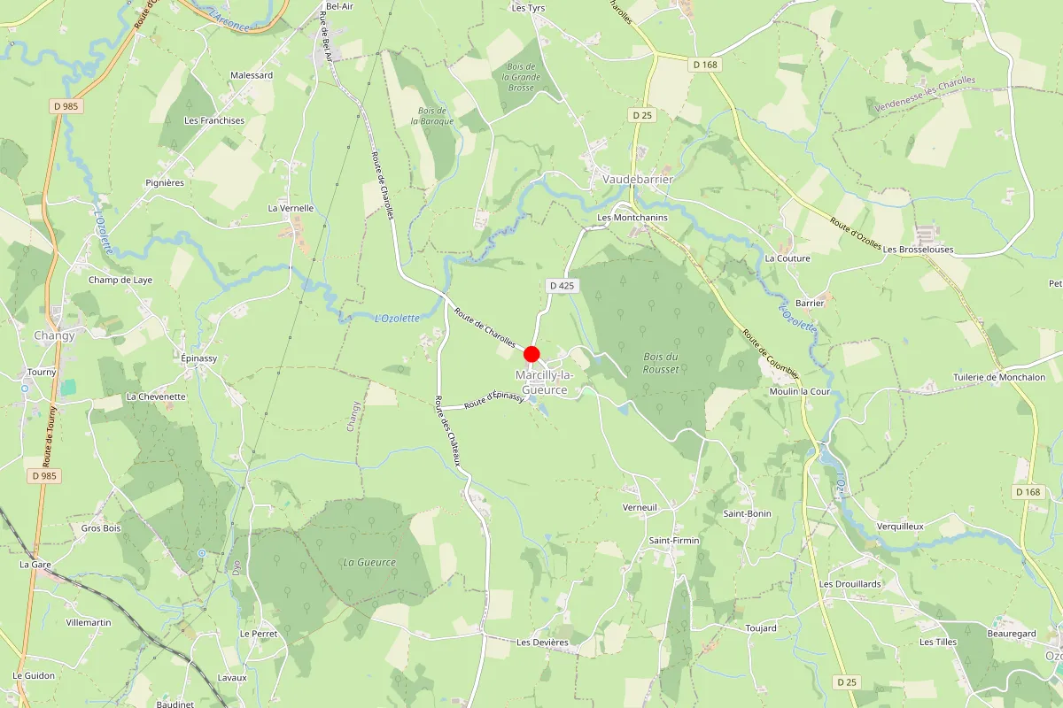 Remplacement de serrure à Marcilly La Gueurce