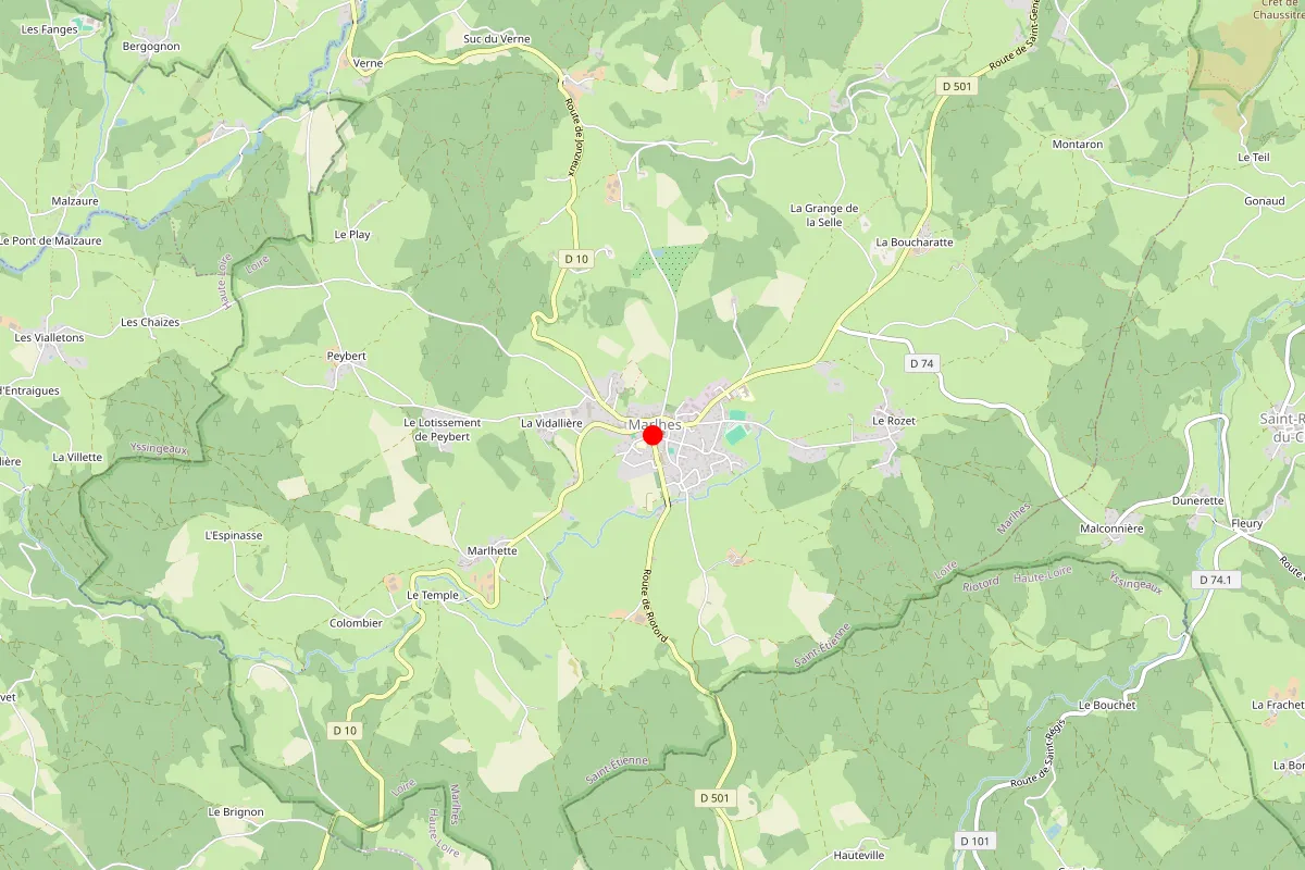 Remplacement de serrure à Marlhes
