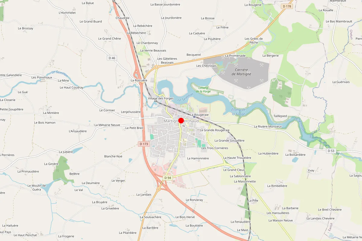 Remplacement de serrure à Martigne Ferchaud