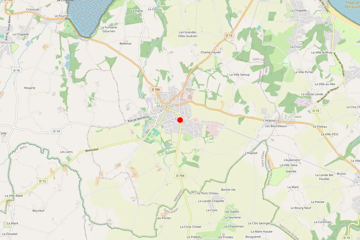 Remplacement de serrure à Matignon