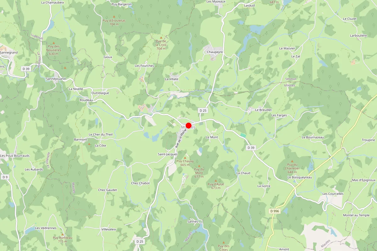 Remplacement de serrure à Mautes
