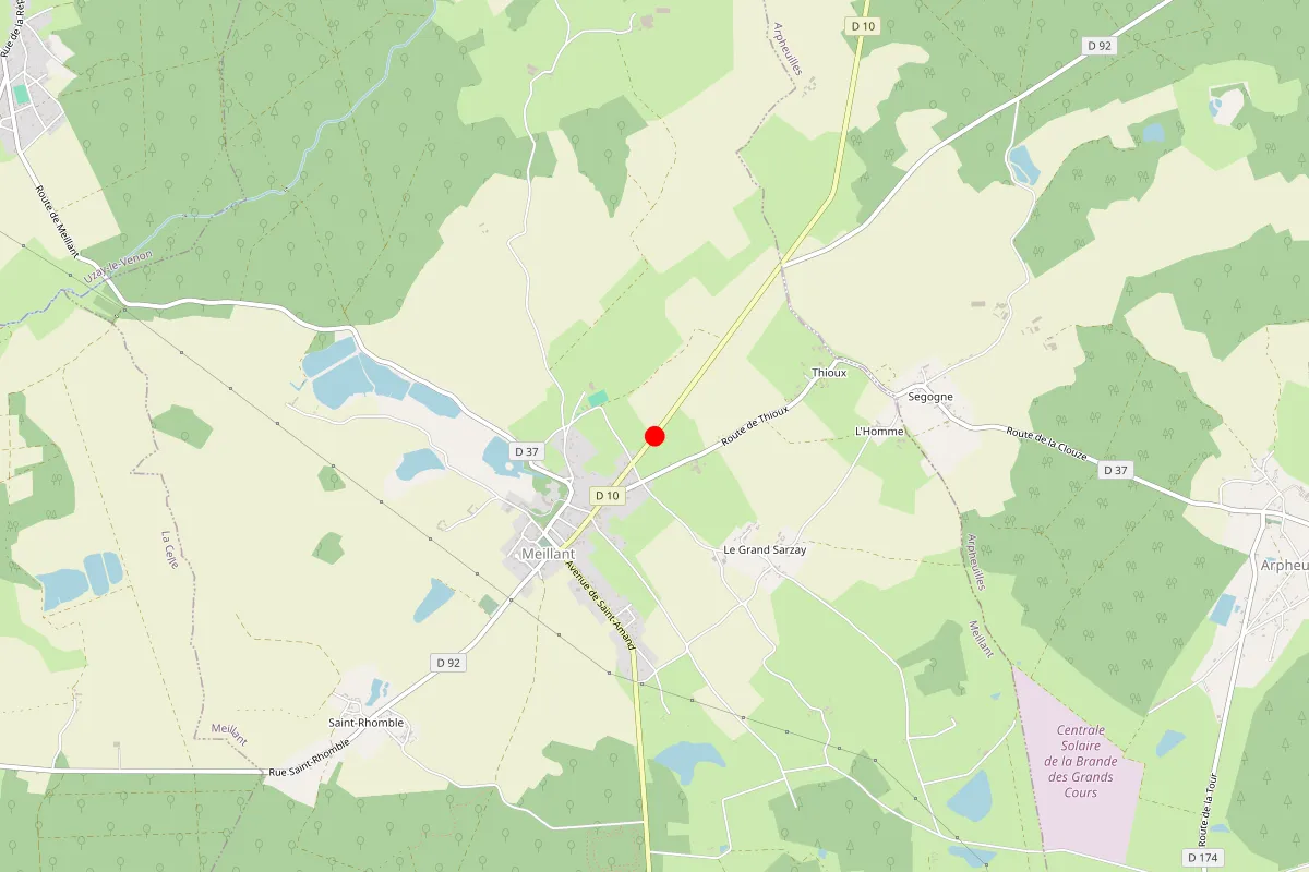 Remplacement de serrure à Meillant