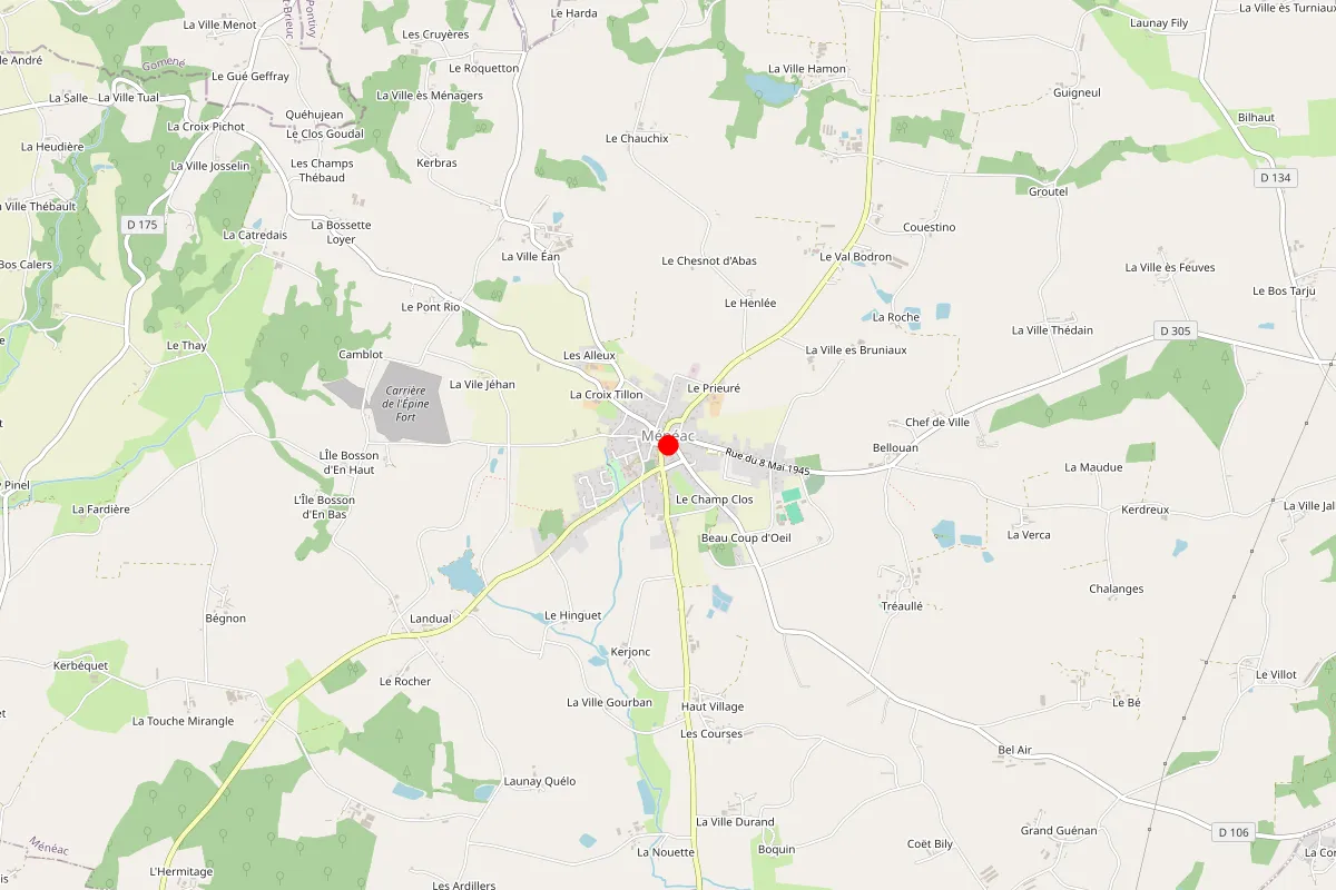 Remplacement de serrure à Meneac