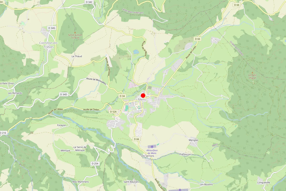 Remplacement de serrure à Mens