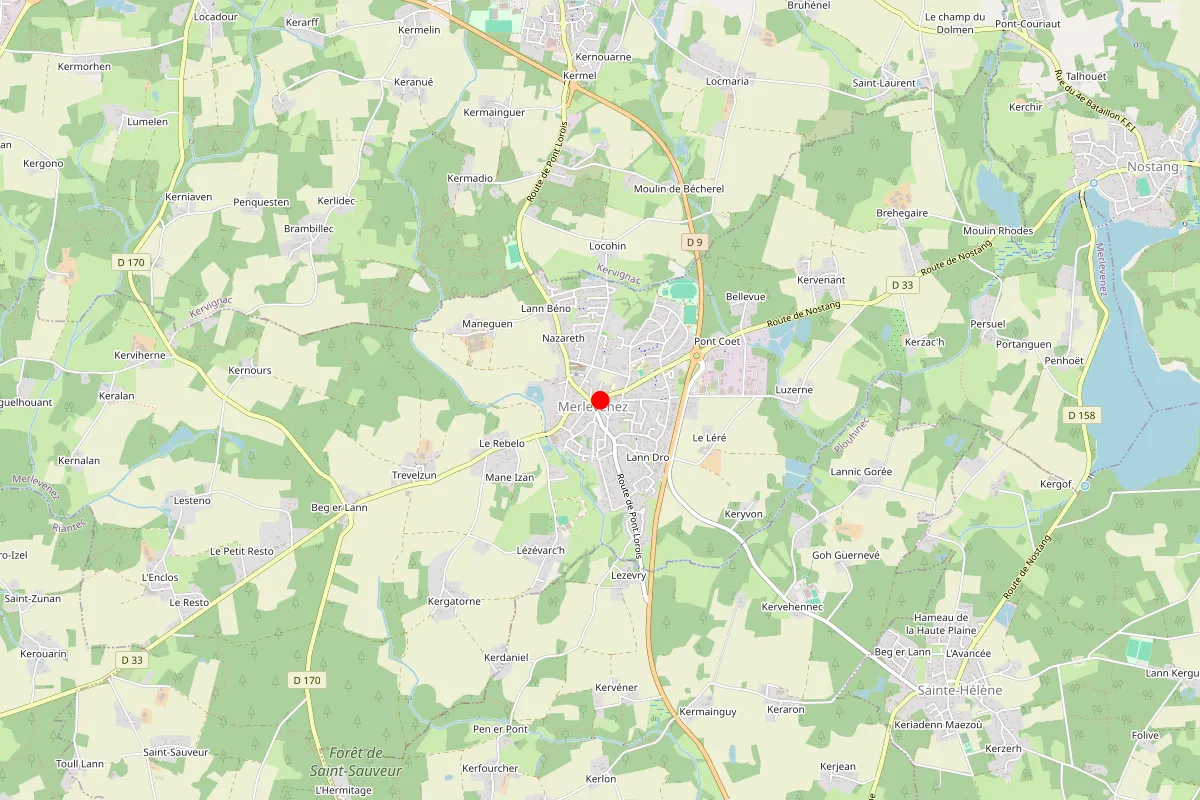 Remplacement de serrure à Merlevenez