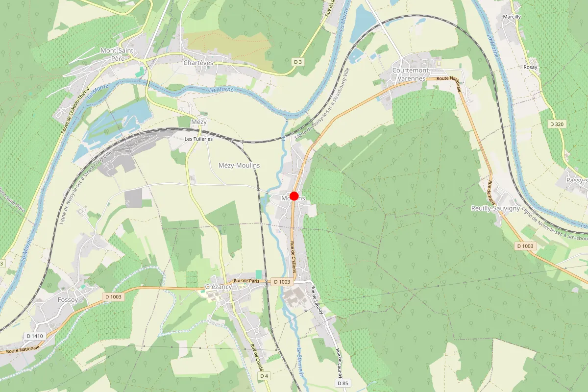 Remplacement de serrure à Mezy Moulins