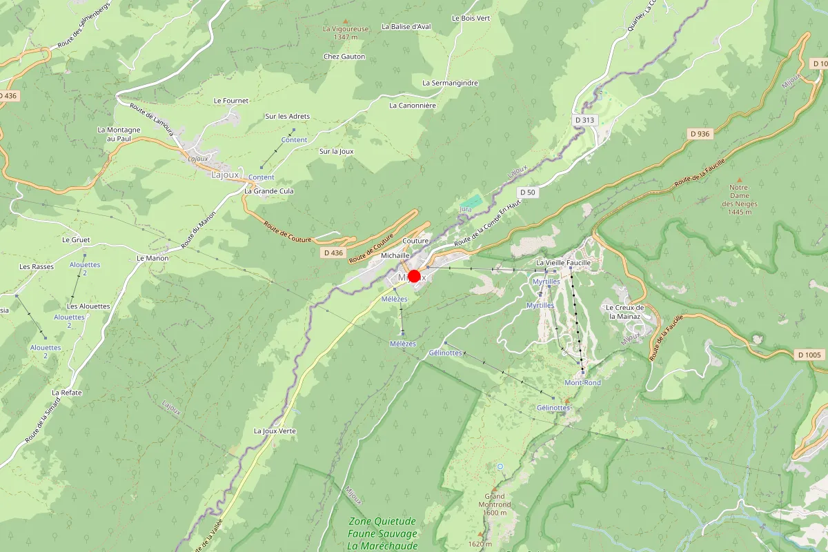 Remplacement de serrure à Mijoux