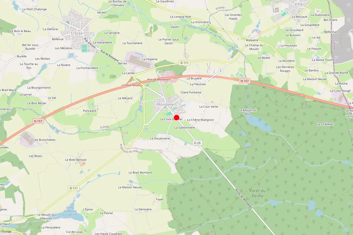 Remplacement de serrure à Mondevert