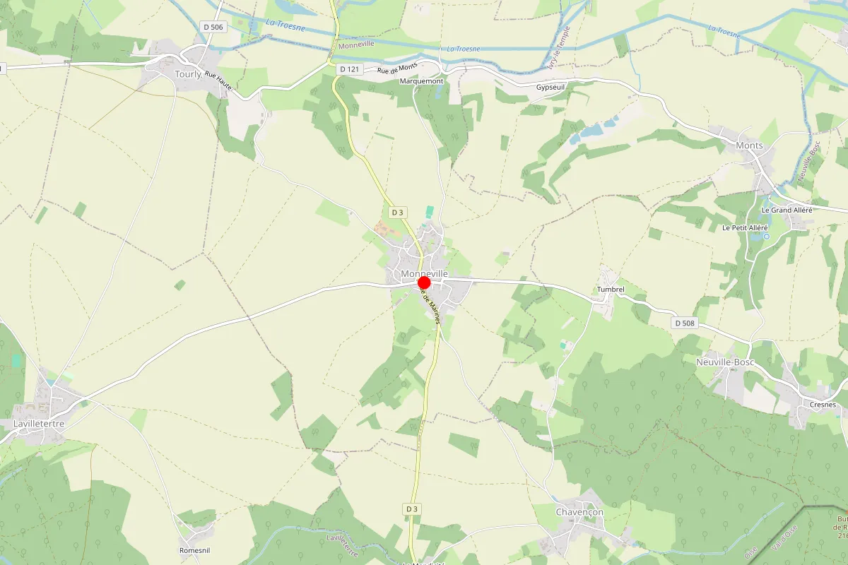 Remplacement de serrure à Monneville