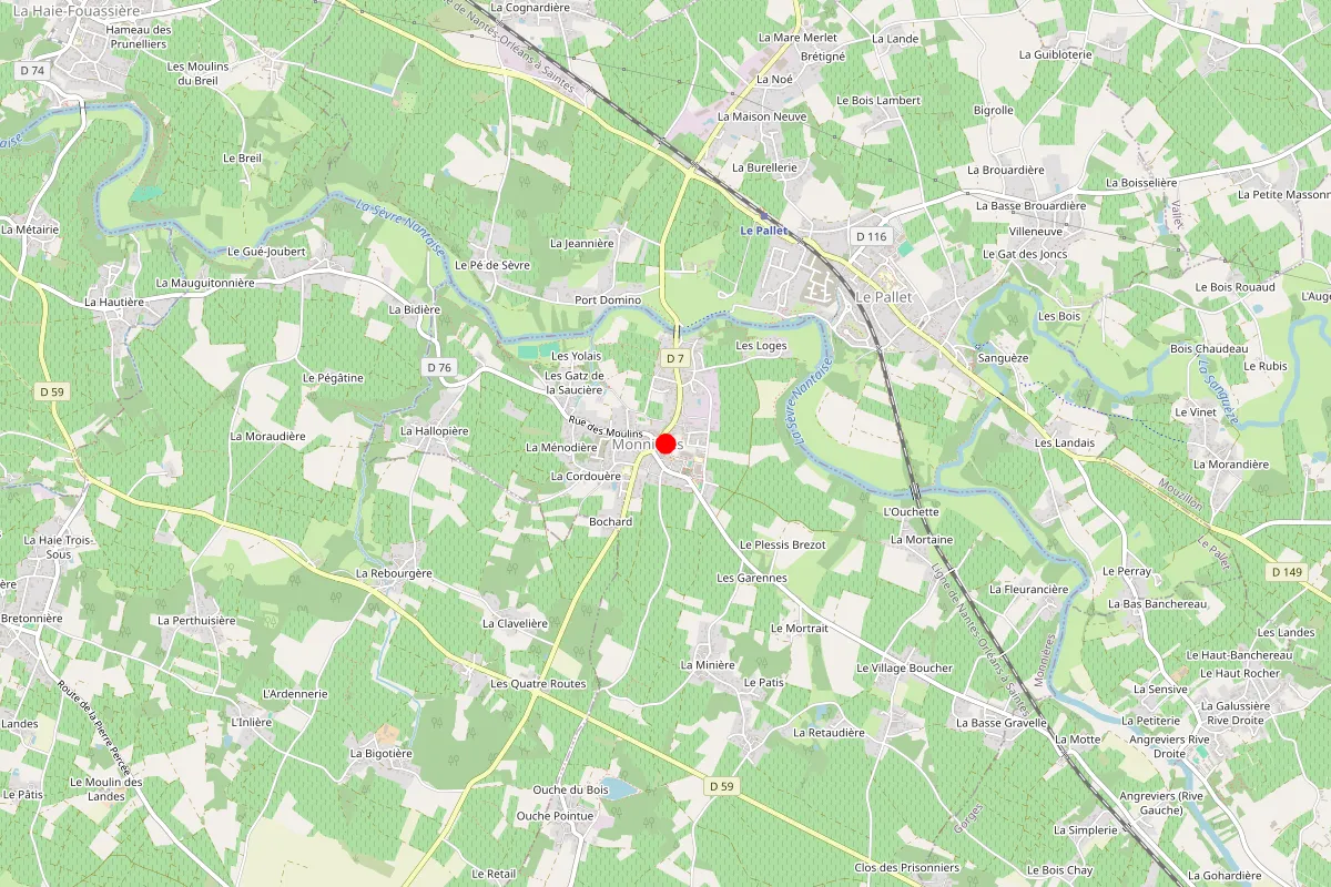 Remplacement de serrure à Monnieres