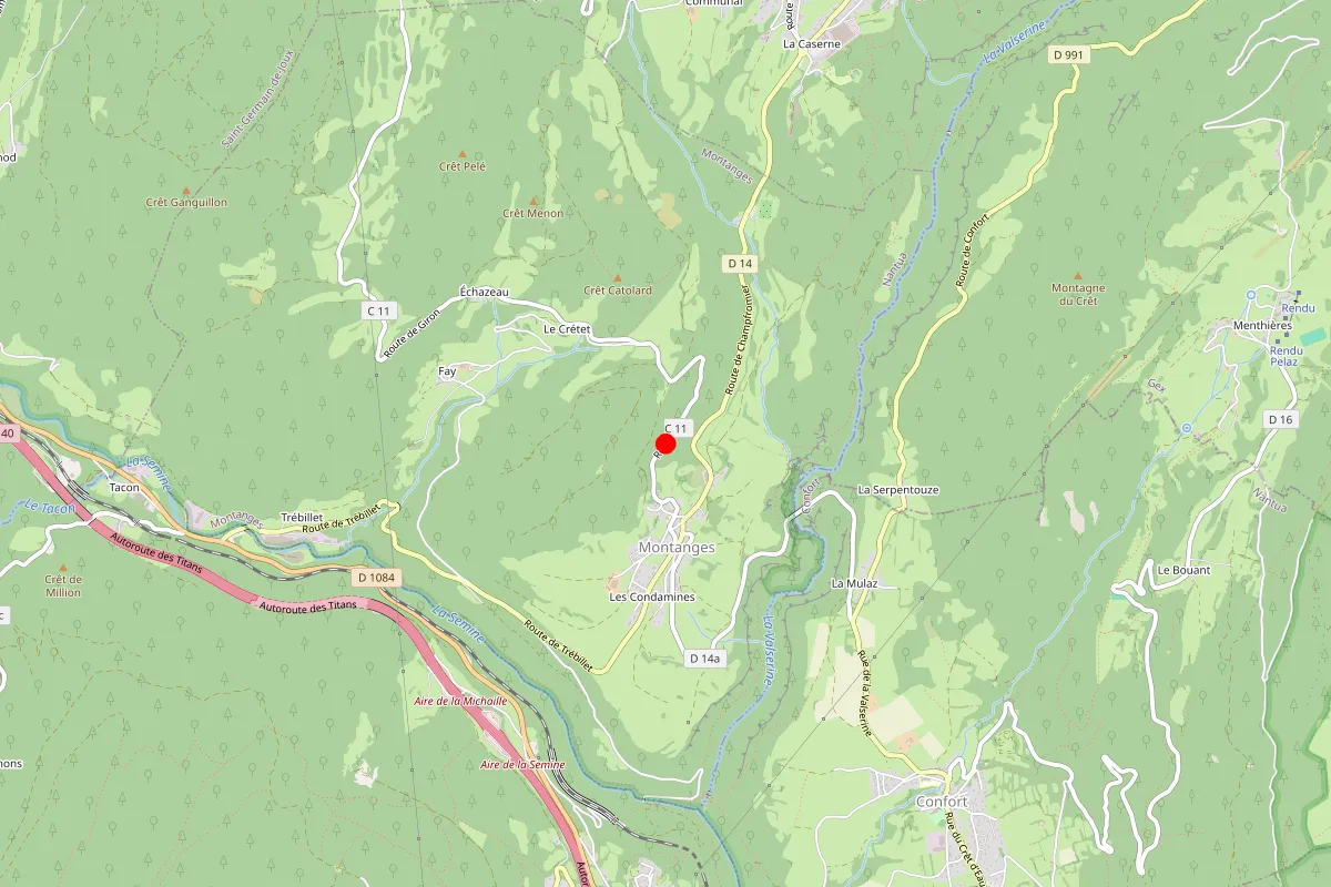 Remplacement de serrure à Montanges