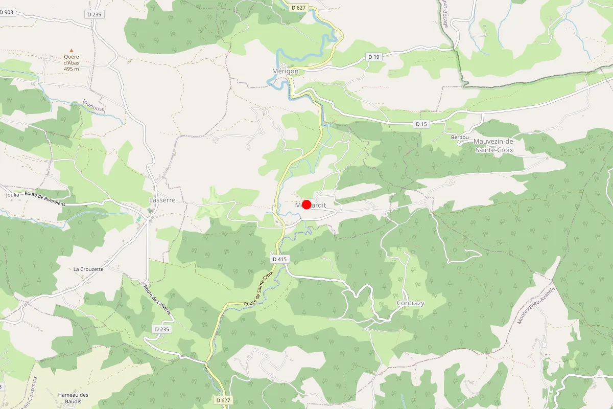Remplacement de serrure à Montardit