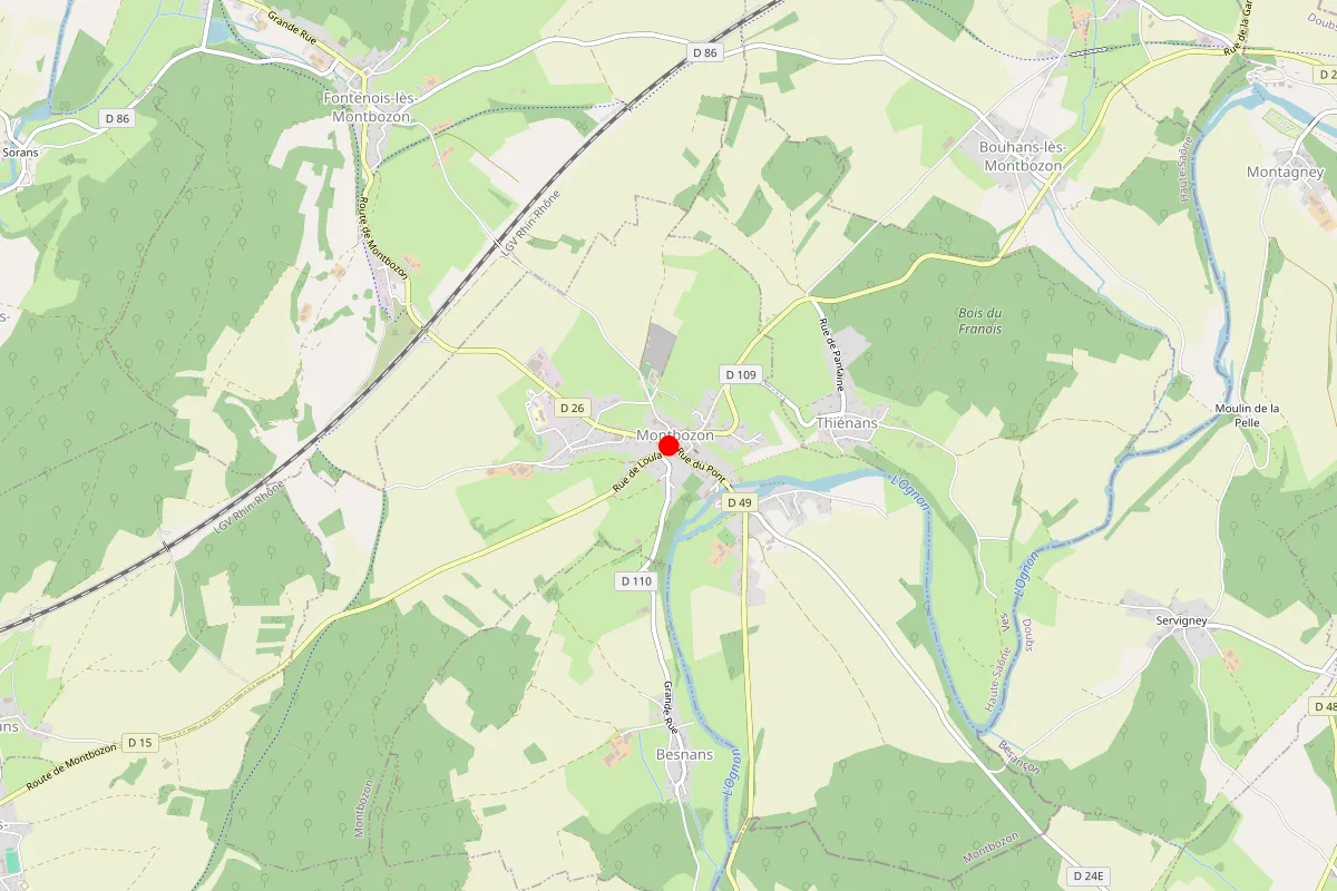 Remplacement de serrure à Montbozon