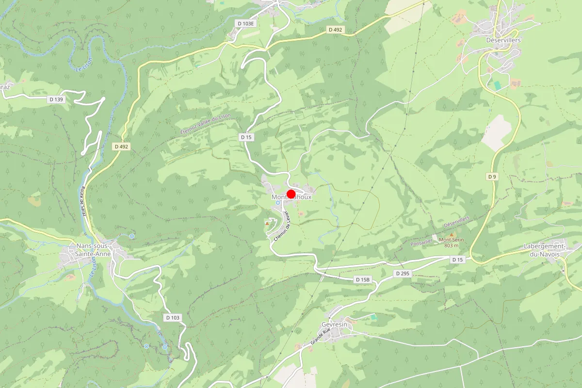 Remplacement de serrure à Montmahoux