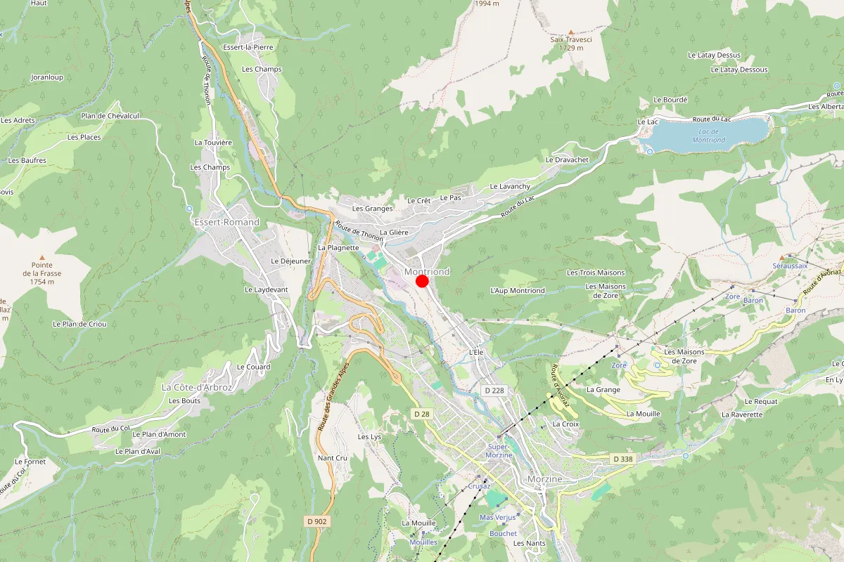 Remplacement de serrure à Montriond