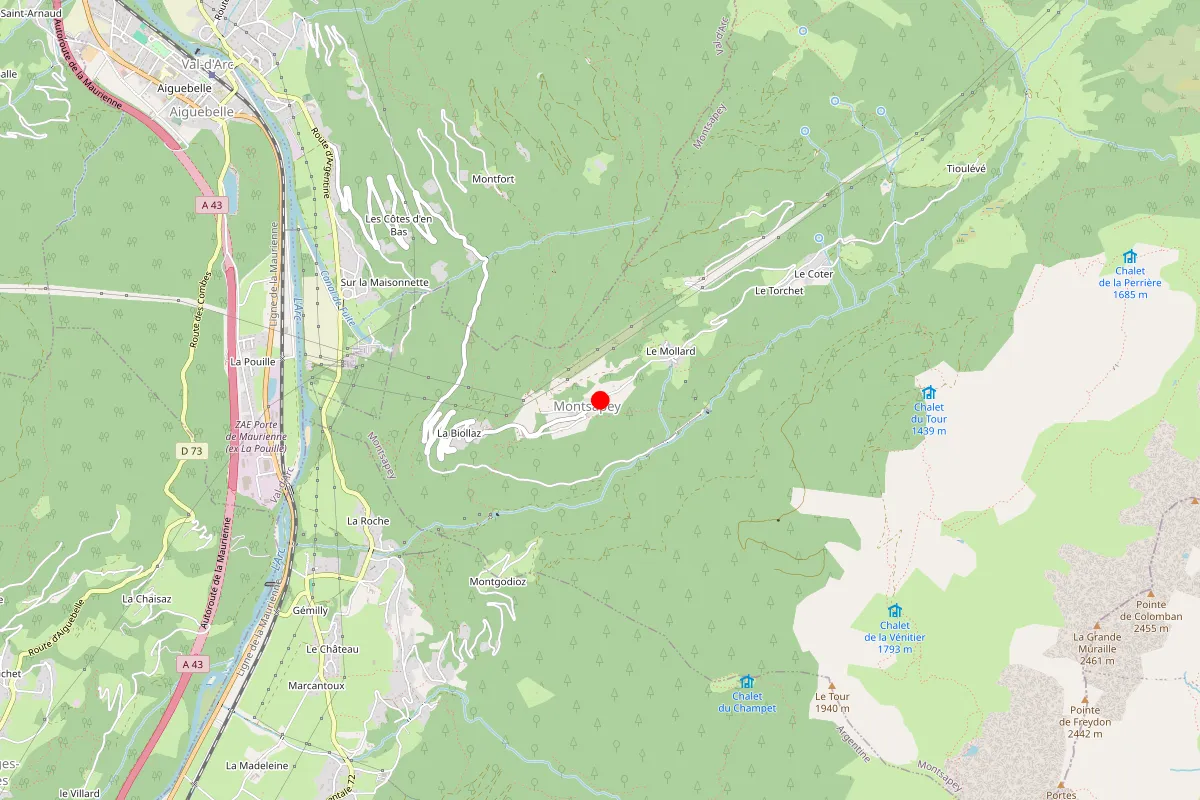 Remplacement de serrure à Montsapey