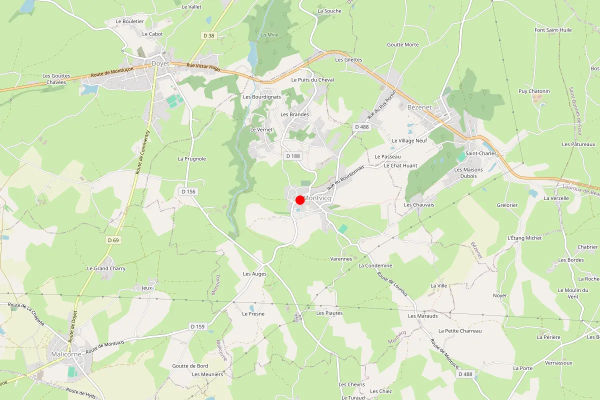 Remplacement de serrure à Montvicq