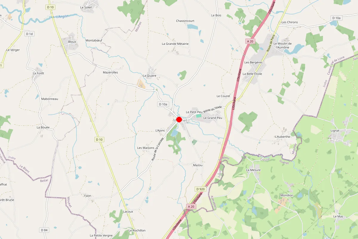 Remplacement de serrure à Mouhet