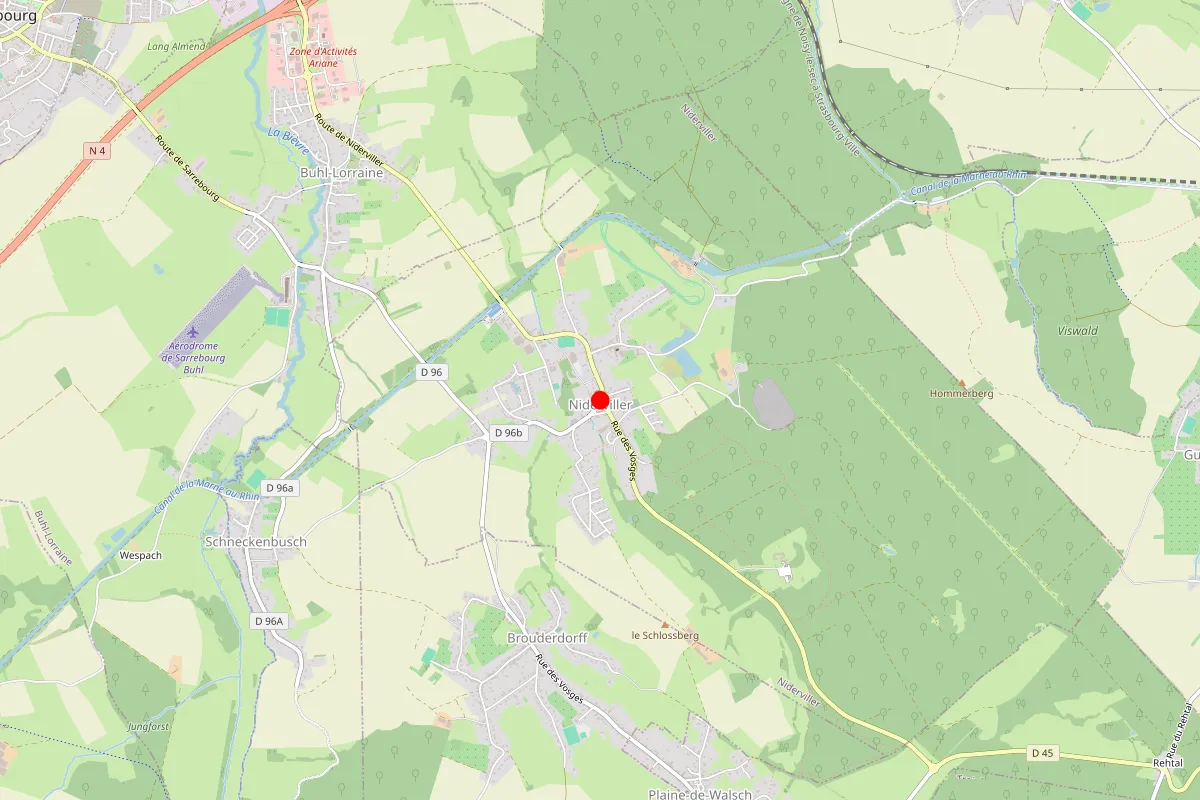 Remplacement de serrure à Niderviller