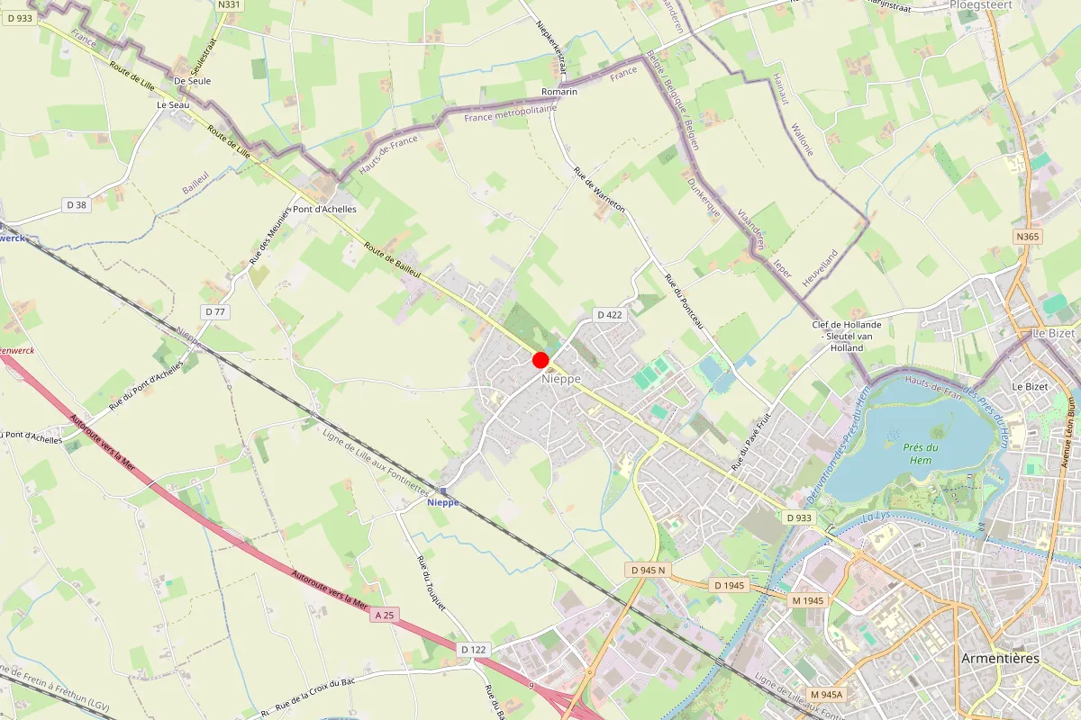 Remplacement de serrure à Nieppe